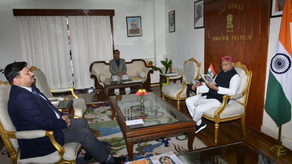 Governor Shukla Invited as Chief Guest for Shimla Summer Festival HIMACHAL HEADLINES