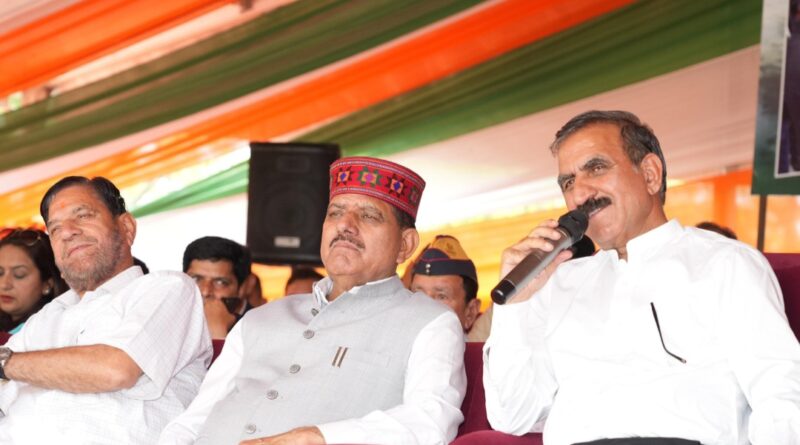 Sukhu interacts with Van Mitra's HIMACHAL HEADLINES