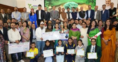 CM Sukhu presents Environment Leadership Awards on World Environment Day HIMACHAL HEADLINES