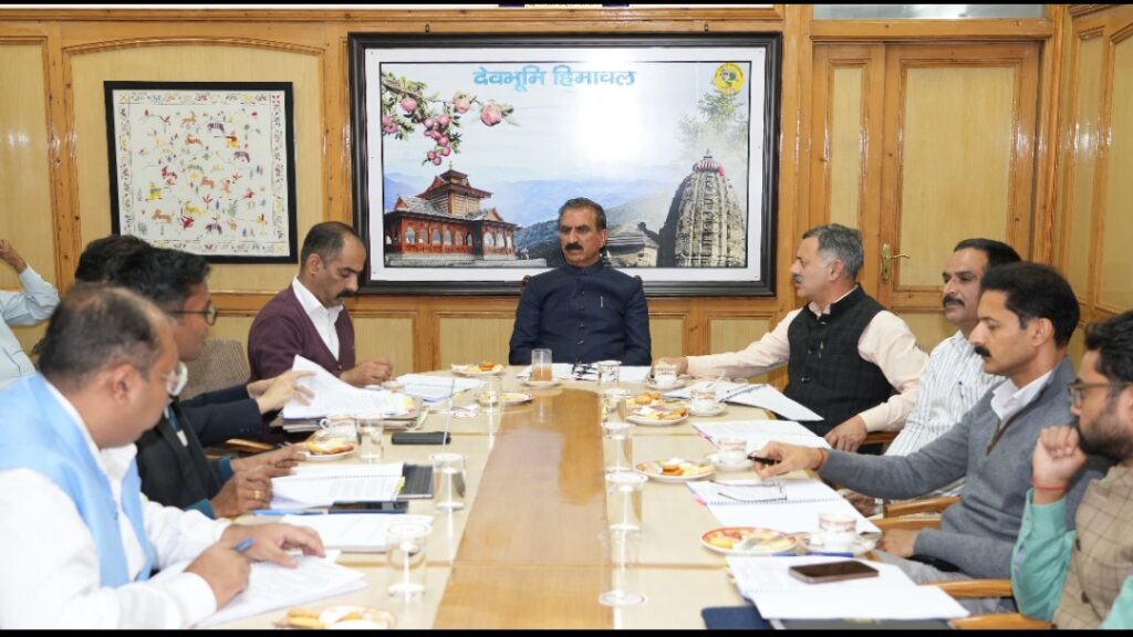 Chief Minister Sukhu emphasizes market oriented skill development of youth HIMACHAL HEADLINES