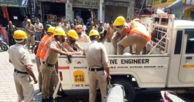 Mega mock exercise on disaster management at Nehru Ground, Rajgarh HIMACHAL HEADLINES