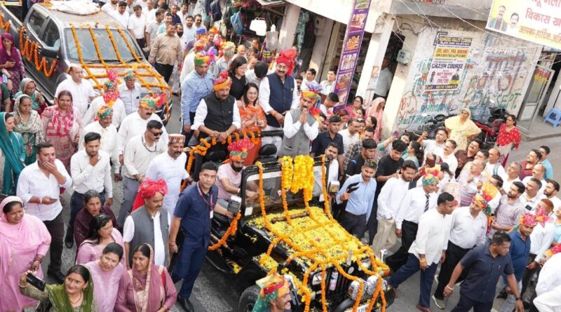 Sukhu dedicates development projects worth Rs.119.51 crore in Bangana HIMACHAL HEADLINES