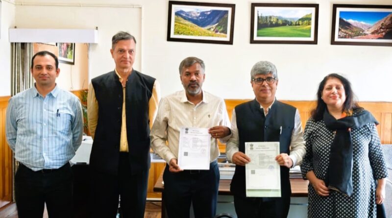 MoU signed between MSHIPA and GiZ HIMACHAL HEADLINES