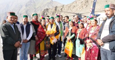 Govt. according top priority to strengthen rural economy to realize dream of self-reliant Himachal: Sukhu HIMACHAL HEADLINES