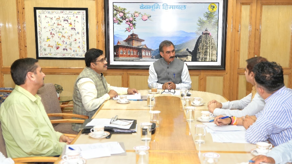 Sukhu reviews development projects in Kangra district HIMACHAL HEADLINES