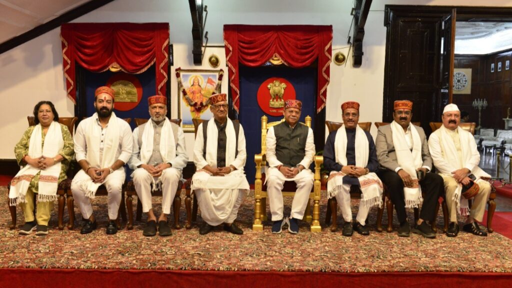 Parliamentary Committee on Rajbhasha call on Governor HIMACHAL HEADLINES