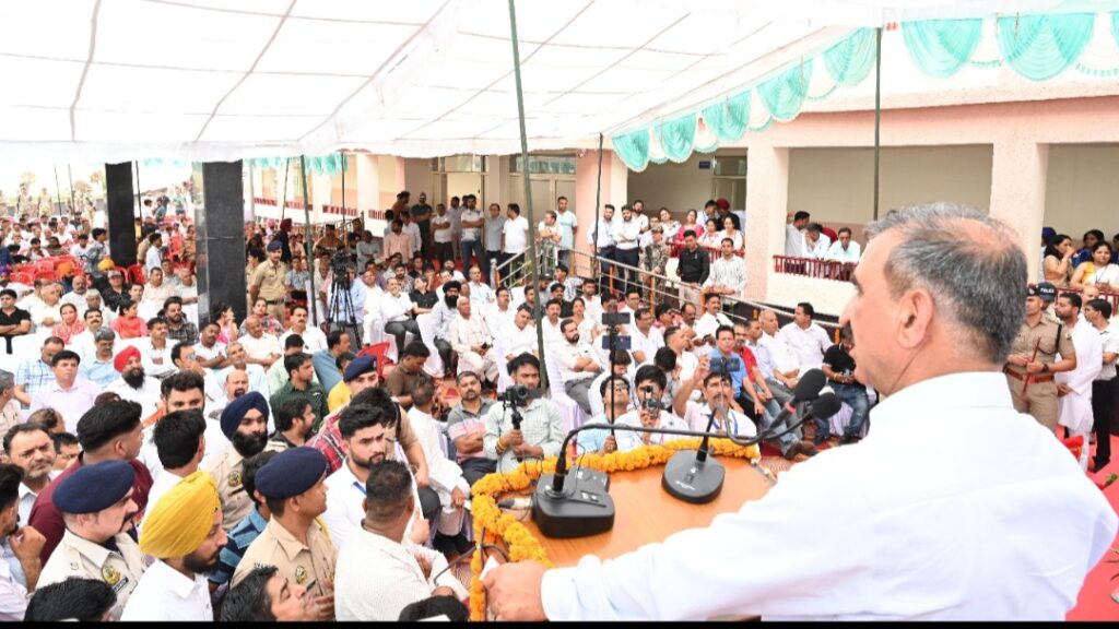 Una gets major development boost with  projects worth 25.79 crore dedicated by Sukhu HIMACHAL HEADLINES