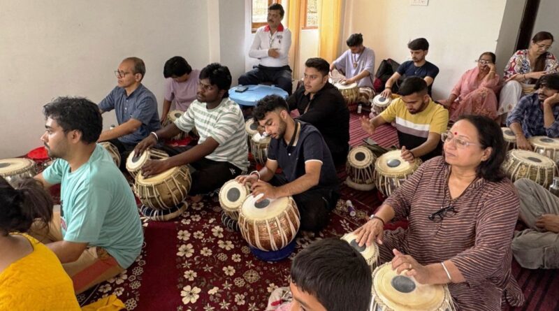 The sweet rhythm of tabla resonated in the valley of Dharech HIMACHAL HEADLINES