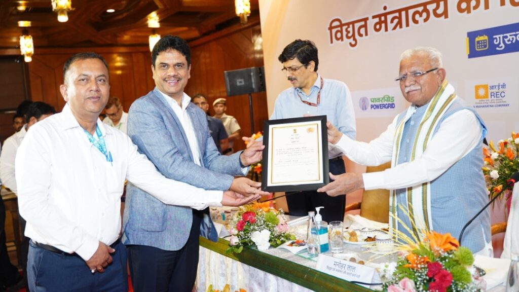 SJVN honoured with special award of Ministry of Power Rajbhasha Prabha HIMACHAL HEADLINES