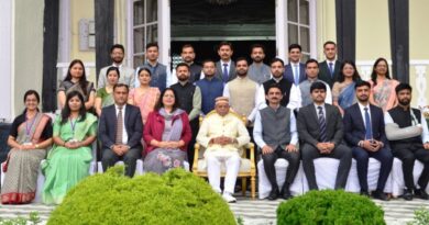 HAS probationers call on Governor Shukla HAS probationers call on Governor Shukla HIMACHAL HEADLINES
