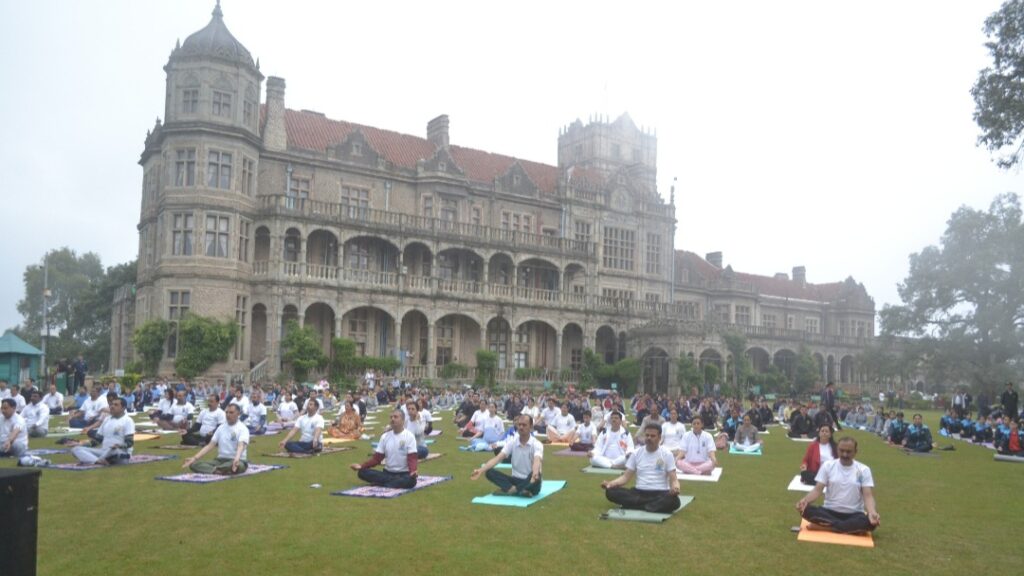 Grand Celebration of International Day of Yoga 2025 at the Indian Institute of Advanced Study, Shimla Grand Celebration of International Day of Yoga 2025 at the Indian Institute of Advanced Study, Shimla HIMACHAL HEADLINES