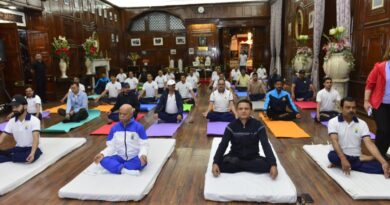 International Yoga Day celebrated at Raj Bhavan International Yoga Day celebrated at Raj Bhavan HIMACHAL HEADLINES