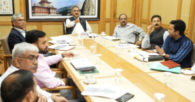 Sukhu directs to serve notices against developers for delay in hydropower projects HIMACHAL HEADLINES
