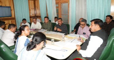 Deputy CM Agnihotri chairs review meeting of Jal Shakti Department HIMACHAL HEADLINES