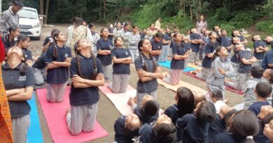 Yoga Day celebrated in Ghandal School with Vedic Mantras Yoga Day celebrated in Ghandal School with Vedic Mantras HIMACHAL HEADLINES