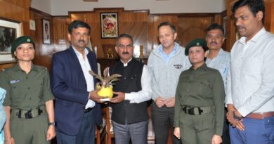 Sukhu Lauds Forest department for green initiatives across 1000 educational institutions HIMACHAL HEADLINES