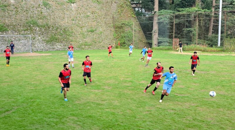 St. Edwards Old Boys Association sponsored football match HIMACHAL HEADLINES