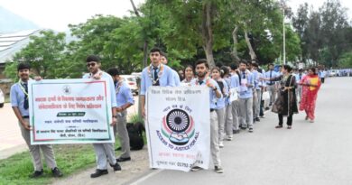 Awareness Campaign on Drug Abuse Held at UHF Nauni HIMACHAL HEADLINES