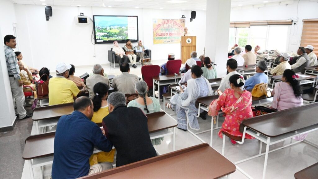 UHF Nauni Welcomes Golden Jubilee Batch of BSc Agriculture HIMACHAL HEADLINES