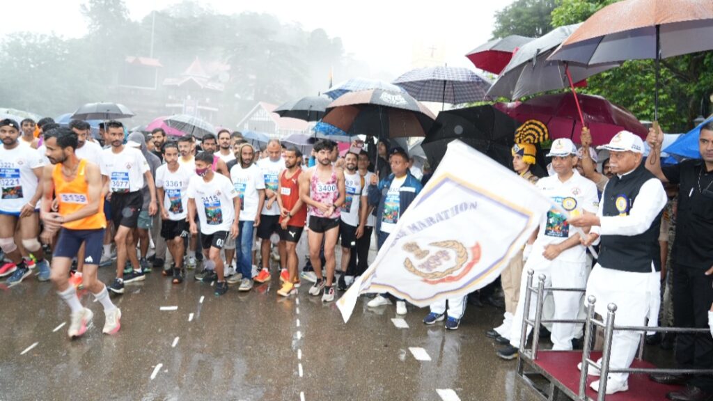 Governor flags off 12th Half Marathon with the Theme “Together We Defeat Drugs” Governor flags off 12th Half Marathon with the Theme “Together We Defeat Drugs” HIMACHAL HEADLINES