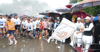 Governor flags off 12th Half Marathon with the Theme “Together We Defeat Drugs” HIMACHAL HEADLINES