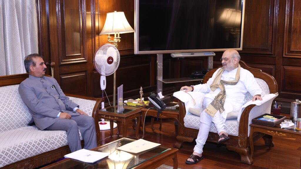 CM Sukhu seeks enhanced central aid for flood-hit Himachal CM Sukhu seeks enhanced central aid for flood-hit Himachal HIMACHAL HEADLINES