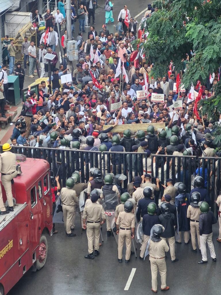 We Won’t Be Uprooted: Himachal Farmers Rally Against Forced Evictions We Won’t Be Uprooted: Himachal Farmers Rally Against Forced Evictions HIMACHAL HEADLINES
