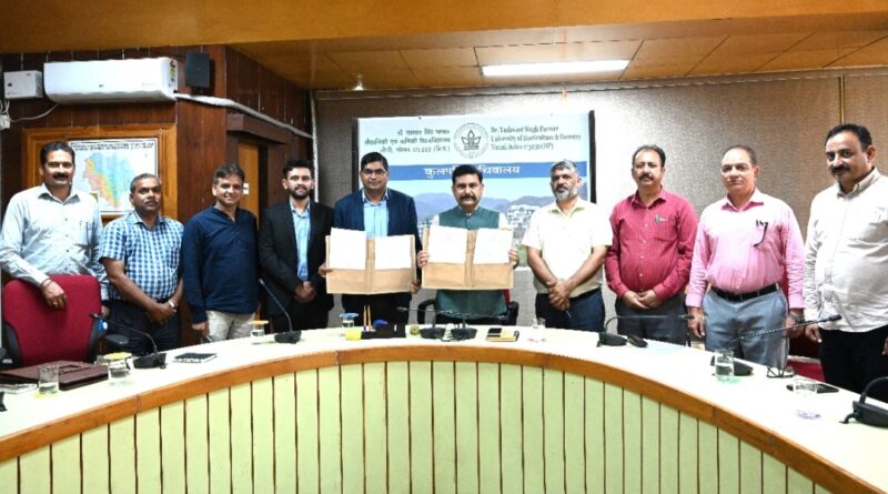 Nauni University Signs MoU with Mahindra Summit Agrisciences for Collaborative Research and Training Nauni University Signs MoU with Mahindra Summit Agrisciences for Collaborative Research and Training HIMACHAL HEADLINES