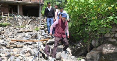 We Will Rebuild: Jayaram’s Emotional Visit to Disaster-Hit Seraj We Will Rebuild: Jayaram’s Emotional Visit to Disaster-Hit Seraj HIMACHAL HEADLINES