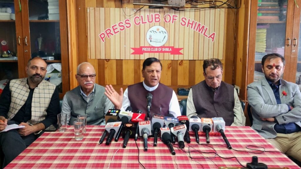 A Betrayal of Promises: BJP’s Rajiv Bindal Slams Congress Over Job Trainee Scheme in Himachal HIMACHAL HEADLINES