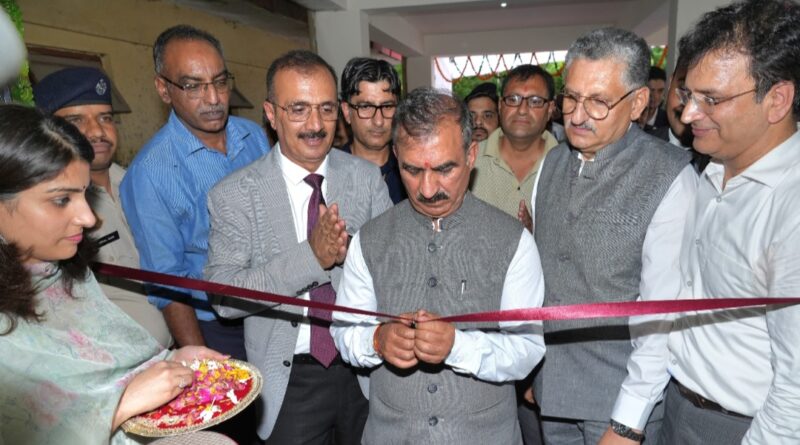 Sukhu inaugurates office building of Assistant District Attorney at Nadaun HIMACHAL HEADLINES