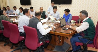 Rohit Thakur emphasizes quality education and sports development in departmental review meeting HIMACHAL HEADLINES