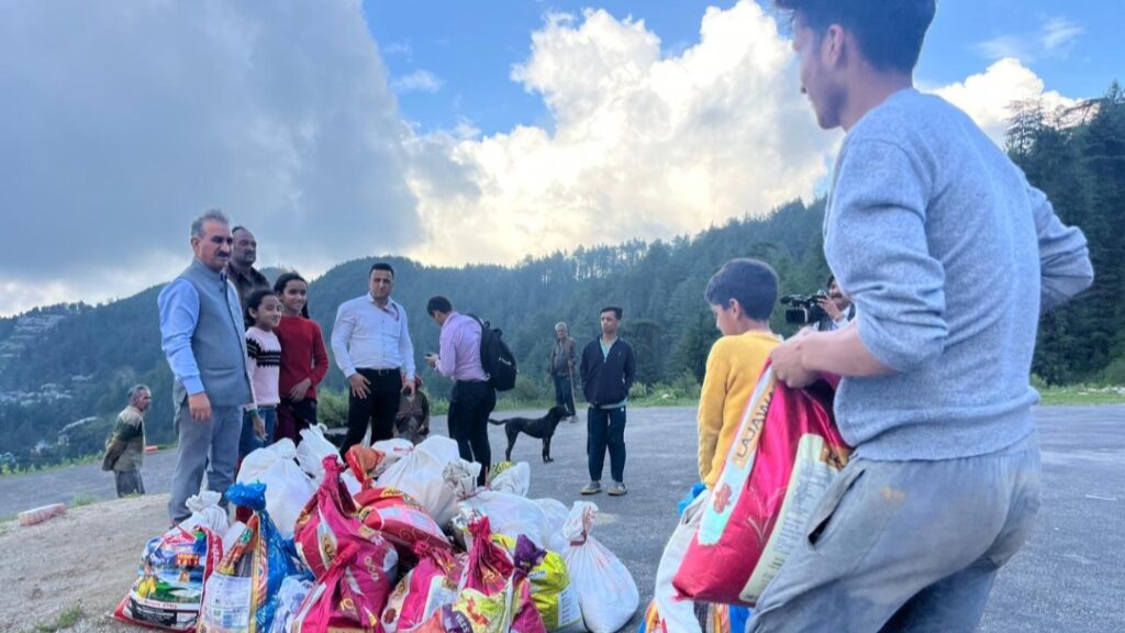 Sukhu conducts aerial survey of disaster-hit areas of Thunag and Janjehli HIMACHAL HEADLINES