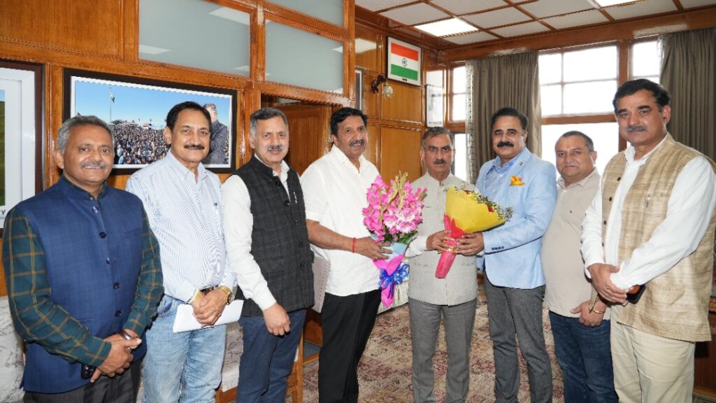 HPSEB Chairman met Chief Minister Sukhu HPSEB Chairman met Chief Minister Sukhu HIMACHAL HEADLINES