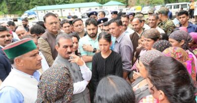 Sukhu urges BJP MPs to help in getting permission to rehabilitate disaster affected families on forest land HIMACHAL HEADLINES