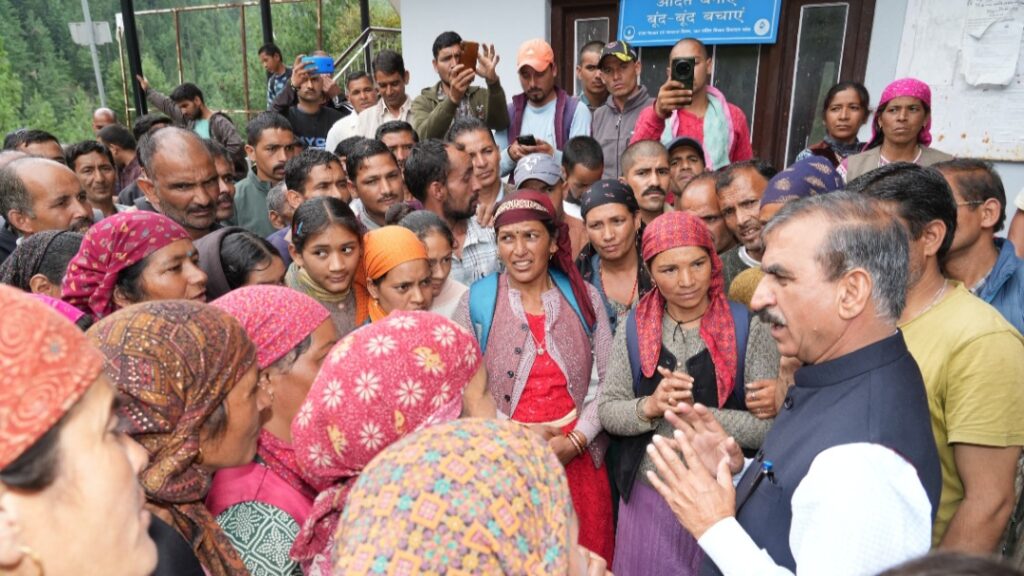 Government mulls settlement policy for disaster-affected families: Sukhu HIMACHAL HEADLINES