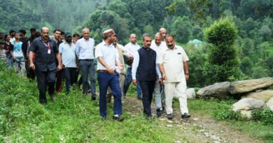 Sukhu visits disaster-hit villages in Nachan Constituency Sukhu visits disaster-hit villages in Nachan Constituency HIMACHAL HEADLINES