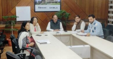 Harshwardhan attended virtual meeting on Employment Linked Incentive Scheme Harshwardhan attended virtual meeting on Employment Linked Incentive Scheme HIMACHAL HEADLINES