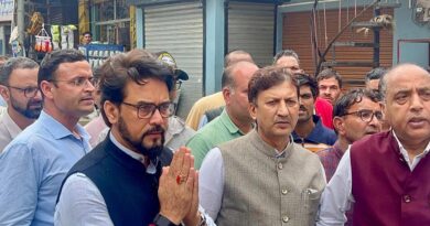 Disaster-Affected Areas, Rehabilitation Our Priority: Anurag Singh Thakur Disaster-Affected Areas, Rehabilitation Our Priority: Anurag Singh Thakur HIMACHAL HEADLINES