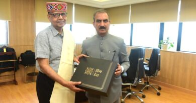 Sukhu advocates Chairman 16th FC for continuation of  Revenue Deficit Grant HIMACHAL HEADLINES