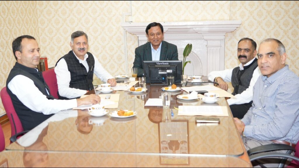 Cabinet sub-committee approves early warning system for disaster management HIMACHAL HEADLINES