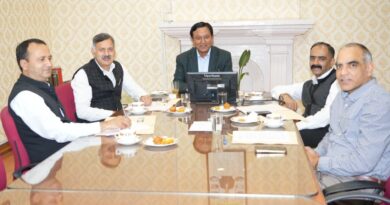 Cabinet sub-committee approves early warning system for disaster management HIMACHAL HEADLINES