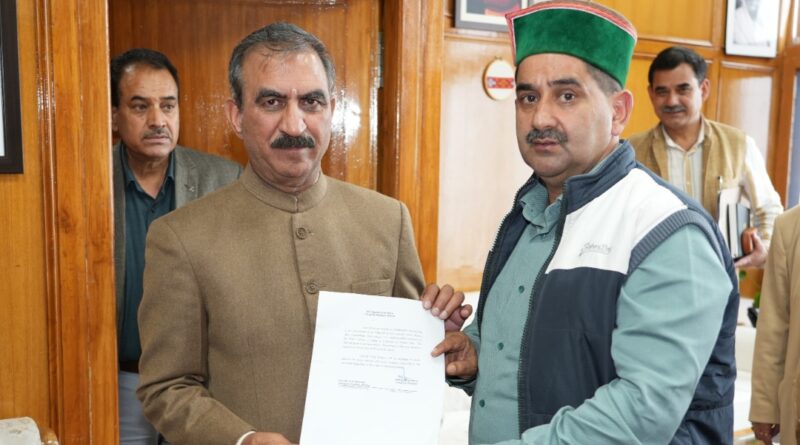 Deputy Chief  Whip urges CM to consider demand of Macleodganj Auto Operator Union HIMACHAL HEADLINES