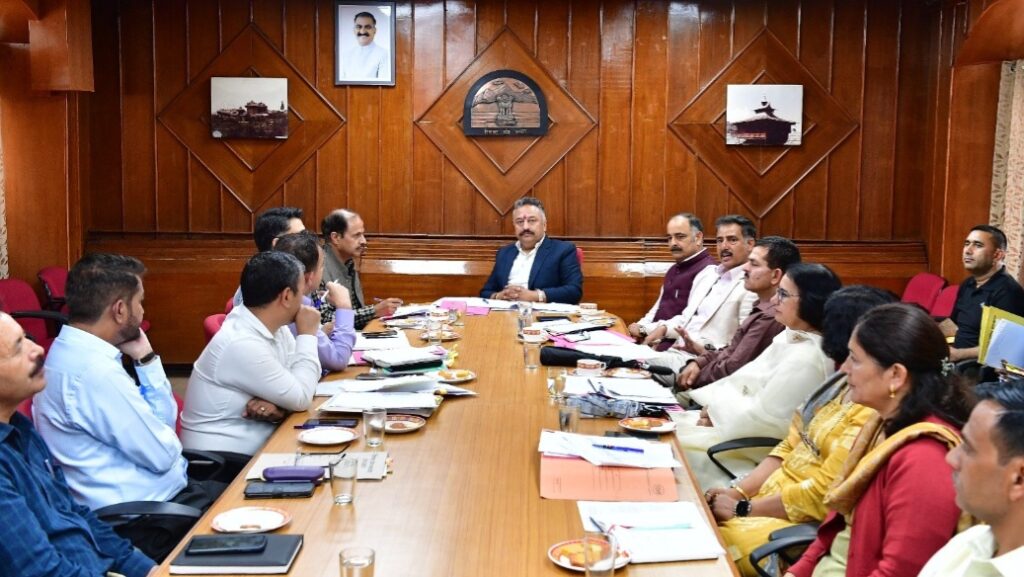 Rohit Thakur directs speedy restoration of damaged schools and colleges in disaster hit areas HIMACHAL HEADLINES