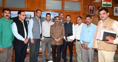 Employees union of HPTDC call on CM Sukhu Employees union of HPTDC call on CM Sukhu HIMACHAL HEADLINES