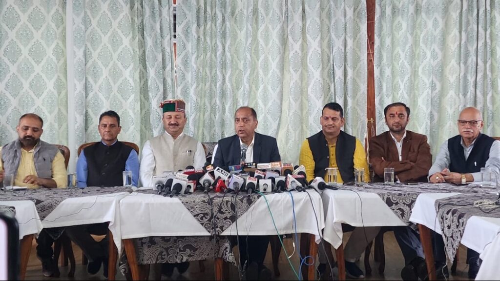 CM came to tragedy affected area after 9 days but left after announcing only one Crore : Jairam CM came to tragedy affected area after 9 days but left after announcing only one Crore : Jairam HIMACHAL HEADLINES