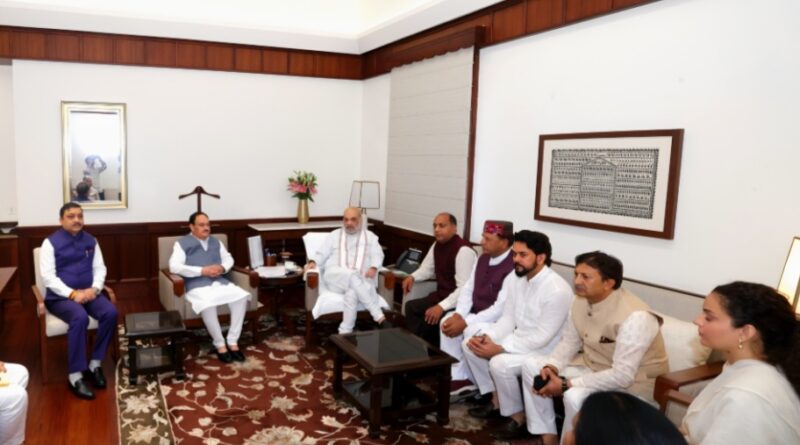 On a request, Shah sent an inter-ministerial central team within twenty days to assess the damage caused by the disaster: Nadda HIMACHAL HEADLINES