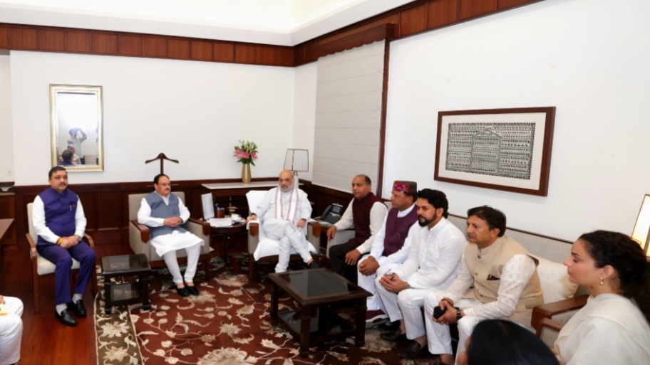 On a request, Shah sent an inter-ministerial central team within twenty days to assess the damage caused by the disaster: Nadda HIMACHAL HEADLINES