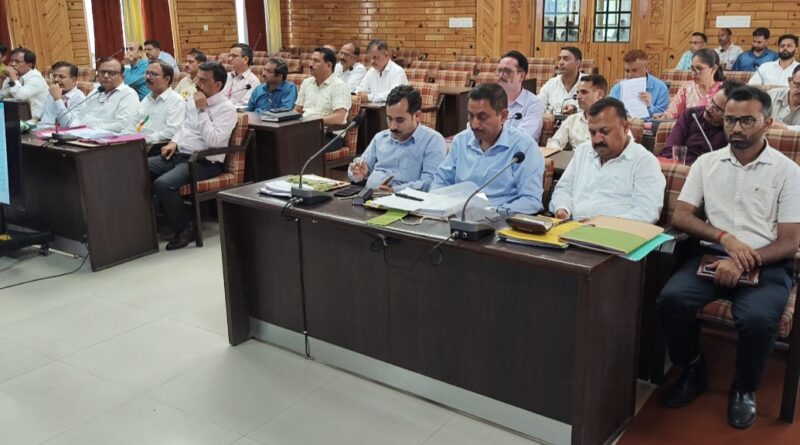 Governor Shukla chairs review meeting on aspirational district programme Governor Shukla chairs review meeting on aspirational district programme HIMACHAL HEADLINES