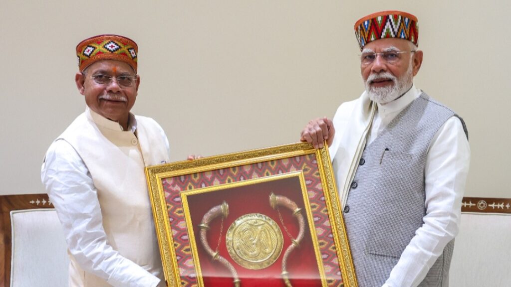 Governor Shukla briefs PM on disaster losses and 'Drug-Free Himachal' Campaign HIMACHAL HEADLINES